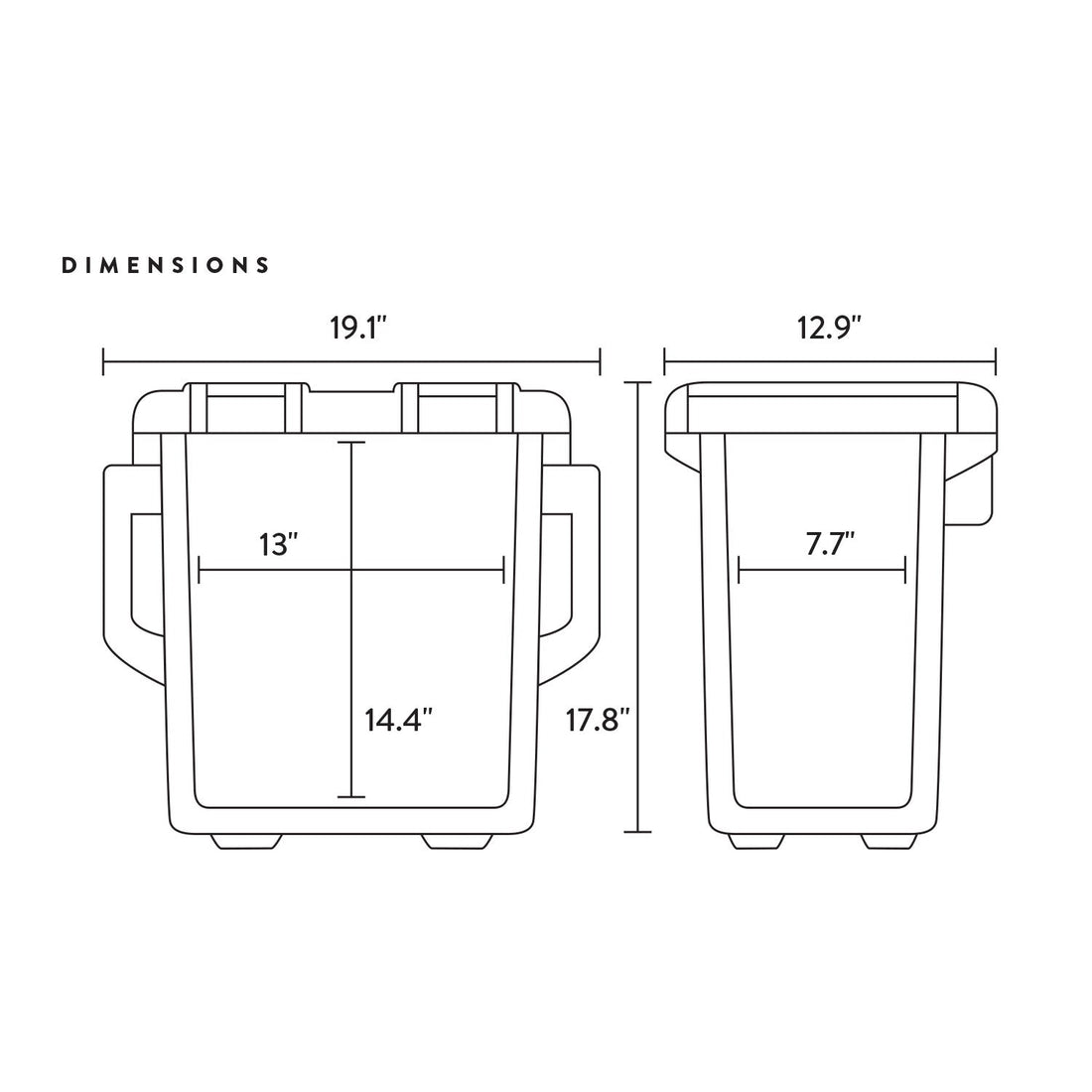 Vibe 20 Quart Cooler