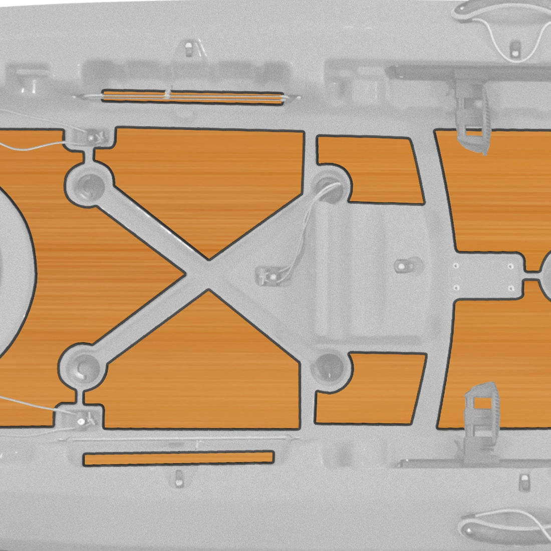 Yellowfin 130T Premium Deck Padding